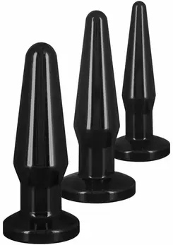 TOYJOY Best Butt Buddies Set - 3-Piece TPE Anal Plug Collection