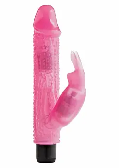 TOYJOY Crystal Dancer Rabbit Vibrator Transparent, Multi-Speed, 5 Functions
