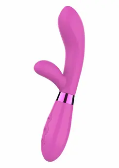 TOYJOY Jingle Fiesta Vibrator Silicone USB 7 Modes Pink