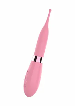 TOYJOY Pin Point Fest Vibrator Silicone USB 7 Modes Pink