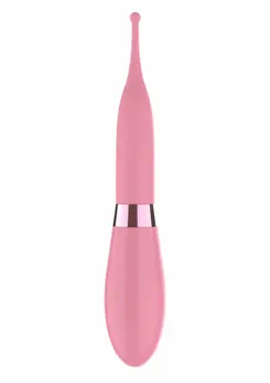 TOYJOY Pin Point Fest Vibrator Silicone USB 7 Modes Pink