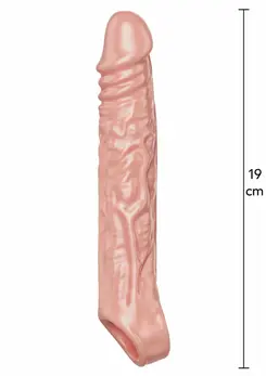 TOYJOY Get Real Extension Sleeve TPE Large 19 cm - Flexible Enhancer