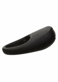 CalExotics Silicone Rechargeable Pleasure Ring 12-Function Black
