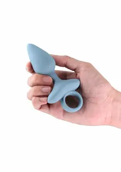 NS Novelties Renegade Orion Vibrating Plug Silicone Rechargeable Black