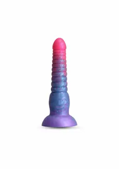 NS Novelties Colours Stacked 6 inch Silicone Model, Tri-Color, Satin Surface