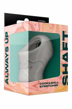 SHAFT MODEL PS Intimate Silicone Stretcher Short Gray 5 cm