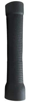 VacuGlide Large Silicone Sleeve Black - Autoblow Accessory