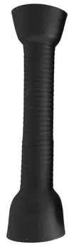 Autoblow VacuGlide Small Silicone Sleeve Black - Grooved Accessory