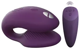 We-Vibe Chorus Purple - Flexible Dual-Motor Intimate Device with Remote