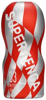 TENGA Super Tenga Meteor Smash Intimate Cup, 16.1 cm, Vacuum System