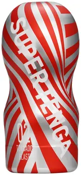 Tenga Super Tornado Blast Intimate Machine, Compact, Red, 16.1 cm