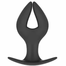 HIDDEN DESIRE Extreme Anchor Plug Large - Medical Silicone, Black