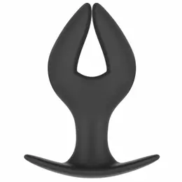 HIDDEN DESIRE Extreme Anchor Plug Extra Large - Medical Silicone, Black