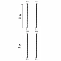 Hidden Desire Extreme Advanced Silicone Urethral Sound Set 4-Piece 30cm