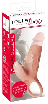 Realistixxx Real Sleeve Clit S Silicone Intimate Machine with Vibrations