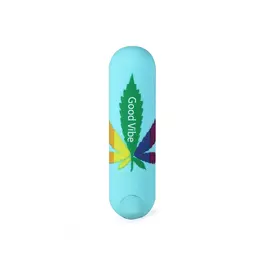 Maia Toys Jessi 420 Mini Bullet Vibrator Teal Blue Rechargeable 10-Mode