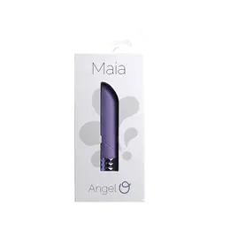 Rocks Off Angel Mini Bullet Vibrator 25-Function Purple Compact Model