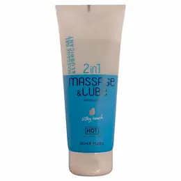 HOT Massage & Glide Gel 2in1 Silky Touch 200ml Water-Based Formula