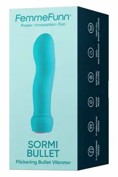 FemmeFunn Sormi Bullet Turquoise - Compact Waterproof Intimate Device