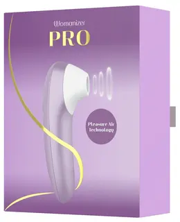 Womanizer Pro Lilac - Compact Air Pulse System, 11 Intensities, Waterproof