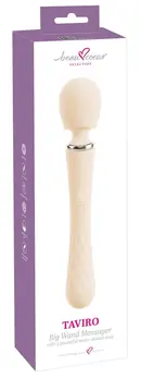 beau coeur Taviro Big Wand Massager - Dual-Ended, Waterproof, 31.7 cm