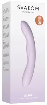 Svakom Selena Intimate Device Pastel Lilac Compact Design