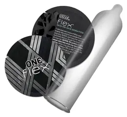 ONE Flex Graphene Latex Condoms 10-Pack Ultra Thin Premium Lubricated