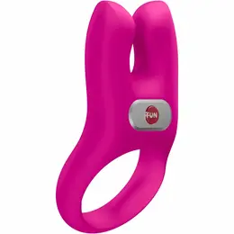 Fun Factory NOS Classic Vibrating Intimate Ring Magenta Silicone