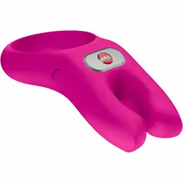 Fun Factory NOS Classic Vibrating Intimate Ring Magenta Silicone