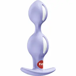 FUN FACTORY B-Balls Duo Purple - Double Weighted Silicone System
