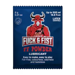 FF Powder Lubricant Sachet 6g - Odorless, Latex-Compatible Formula