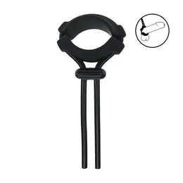 LEVELZ Adjustable Silicone Lasso Ring 5mm Black - Custom Fit System