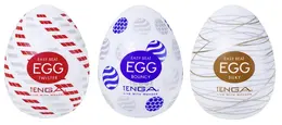 Tenga Egg Standard Set x3 - Compact Disposable Intimate Sleeves Variety