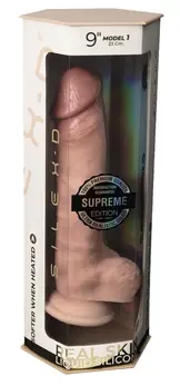 SILEXD Premium Real Skin Model 1 Machine Intimate 23 cm Beige