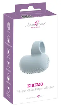 beau coeur Kiremo Finger Vibrator Silicone Compact Waterproof 10 Modes