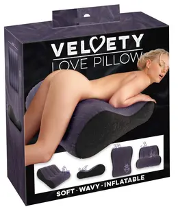 You2Toys Inflatable Ergonomic Support Pillow, Velvety Surface, 80x60x30cm