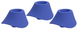 Womanizer W-Heads 3x Replacement Caps Blue Size M Silicone