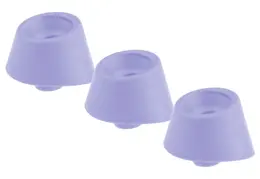Womanizer W-Heads 3-Pack Lilac M - Replacement Stimulation Heads Medium