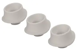 Womanizer W-Heads L Grey Attachment Set 3 pcs Silicone Accessory