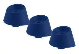 Womanizer Heads Duo Blueberry Size M 3-Pack Silicone Replacements