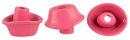 Womanizer Replacement Heads M Raspberry 3-Pack - Silicone, 15 mm