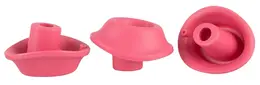 Womanizer Heads 3-Pack Size S Raspberry - Replacement Silicone Tips