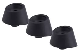 Womanizer Black Silicone Replacement Heads Size S - 3-Pack for DUO Series
