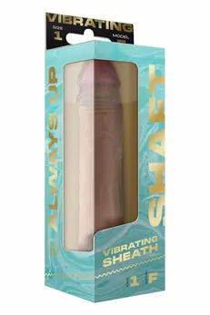 SHAFT Model F Vibrating Sheath Size 1 Pine FlexiSkin™ Silicone