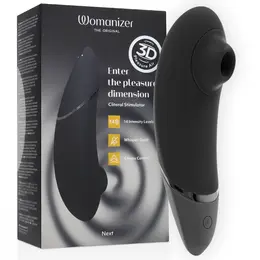 Womanizer Next Air Technology Intimate Device Black 14 Levels Waterproof