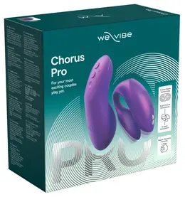 We-Vibe Chorus Pro Flexible Couples Device Cosmic Purple 3 Motors App Control