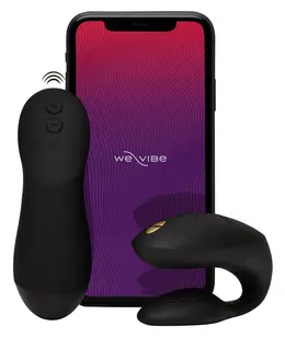 We-Vibe Chorus Pro Satin Black - Advanced Partner Vibrator, 3 Motors