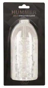 Hummer 2.0 Spare Sleeve Transparent TPE 15.7 cm Flexible Insert