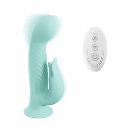 Teazers Rotating Rabbit System with Remote - Suction Cup, Waterproof, USB