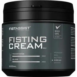 Cobeco Fist Assist Intimate Lubricant Cream 500ml - Silky Glide Formula